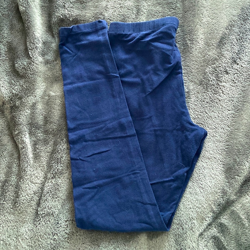 Blue leggings